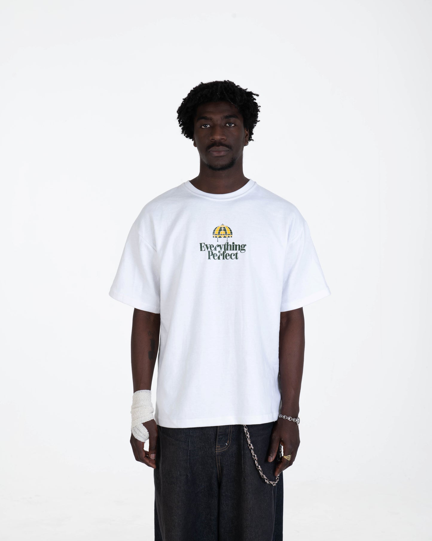 WHITE TIFFANY LAMP T-SHIRT