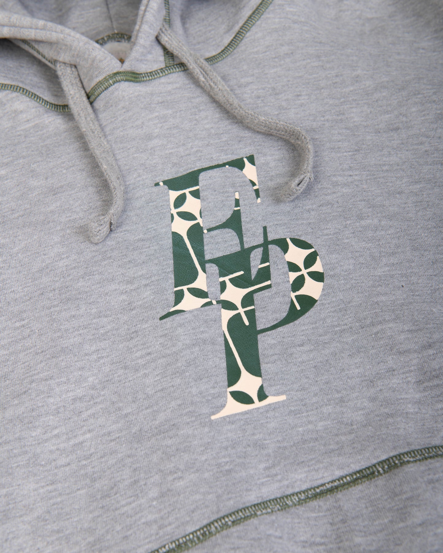 GREY PERFECT WORLD HOODIE