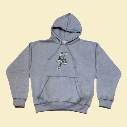 Perfect World Pullover Hoodie-Grey
